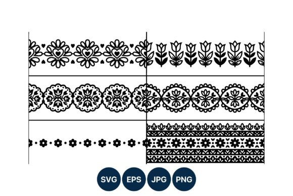 Floral Ornamental Borders Black and White Review