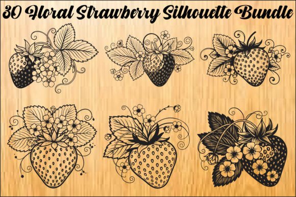 Floral Strawberry Silhouette Bundle Review